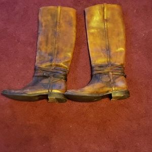 Gorgeous frye shirley riding boots cognac color